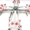 草稿 4 Color 2 Station Manual Silk Screen Printing Machine With Micro Registration