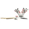 草稿4 Color 1 Station Manual Desktop Silk Screen Printing Machine With Micro Registration