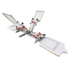 草稿 4 Color 2 Station Manual Silk Screen Printing Machine With Micro Registration