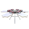 主图 5 草稿6 Color 6 Station Manual Silk Screen Printing Machine With Micro Registration
